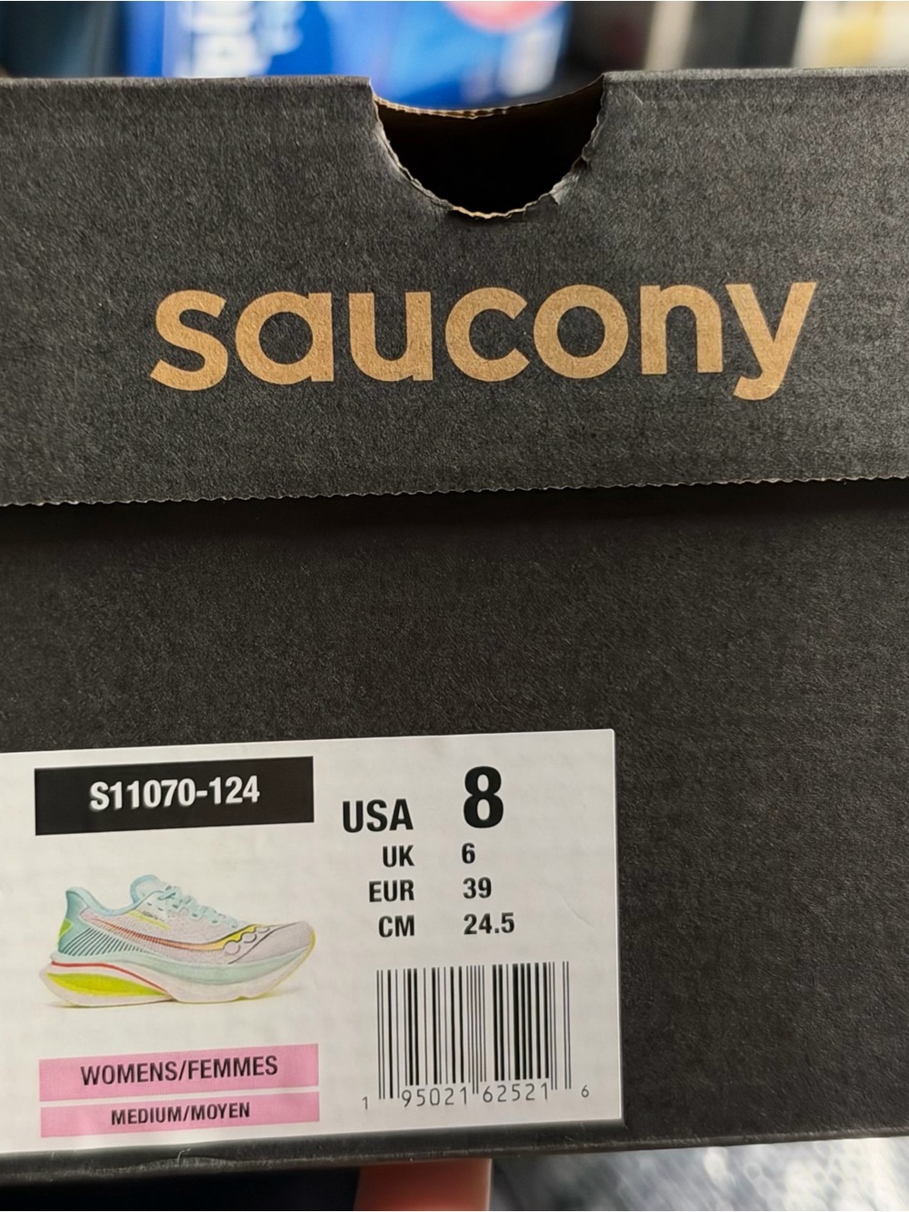 Saucony Women’s White, Aqua & Neon Yellow Running Shoes - Picture 12 of 12